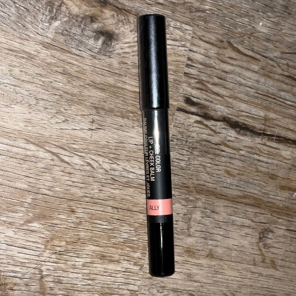 Nudestix Gel Color Lip + Cheek Balm Ally Glossy Hydrating Multi-Use Pencil